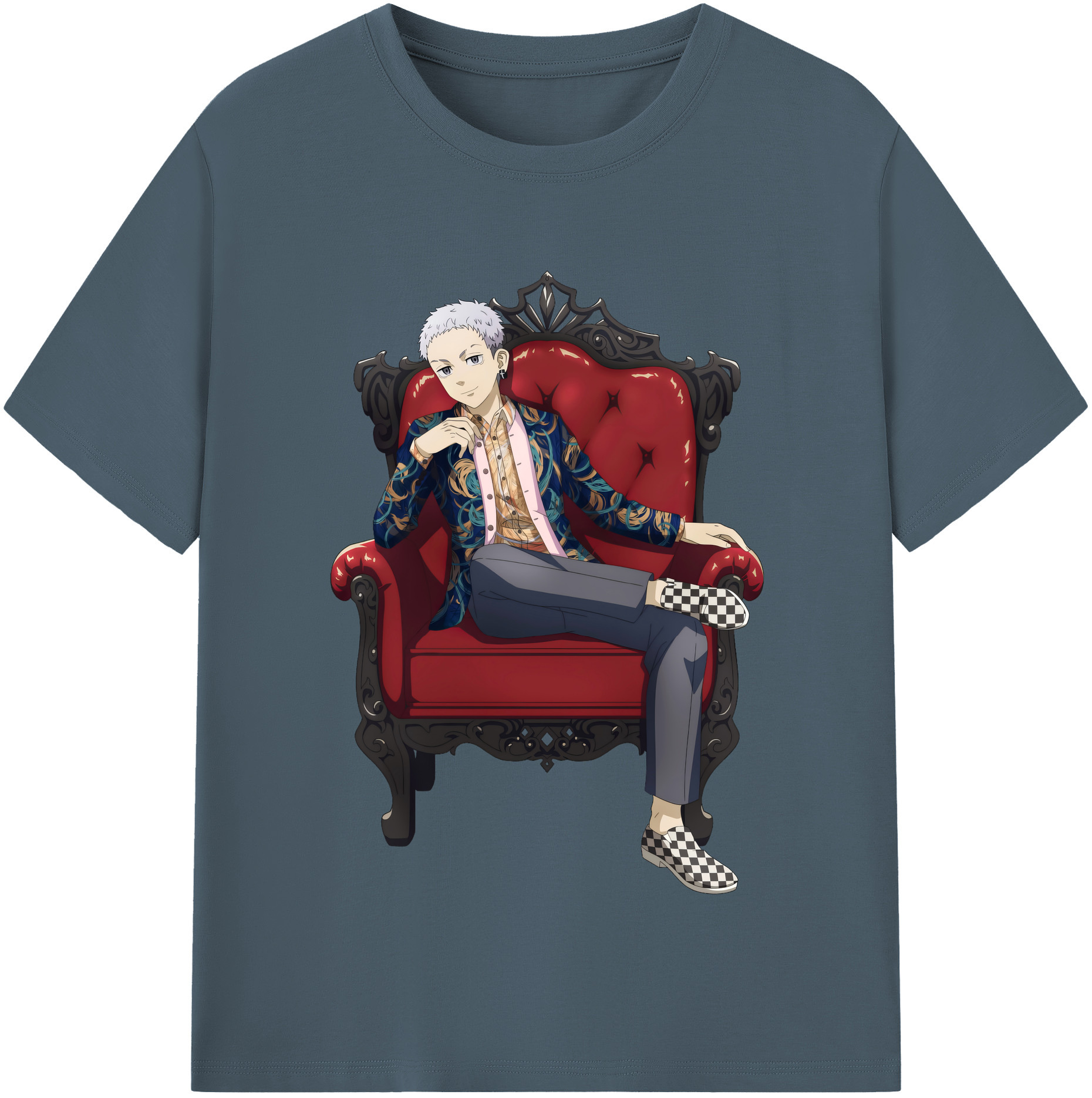 （画像用） 東京リベンジャーズ Tokyo Revengers 綿100％半袖Tシャツ（フロントプリント）